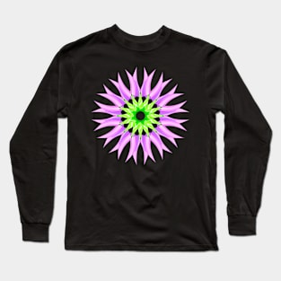 Violet mandala Long Sleeve T-Shirt